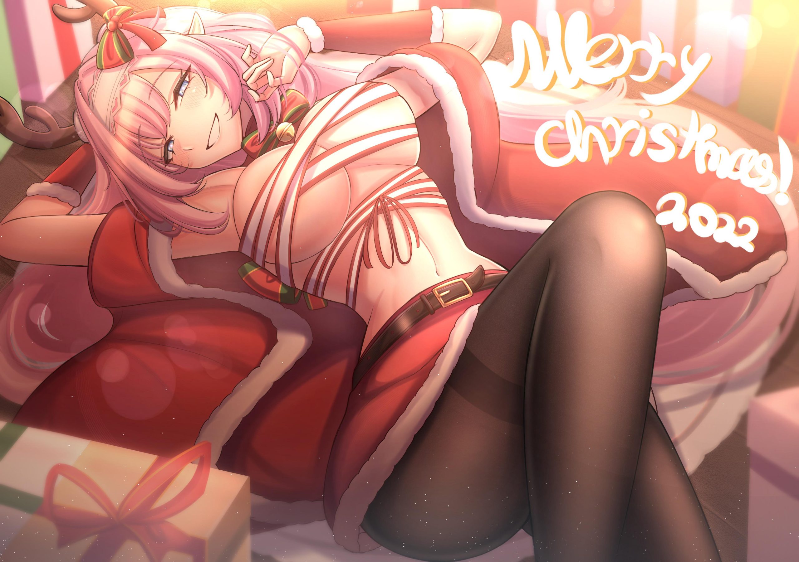 Christmas night with Ellie