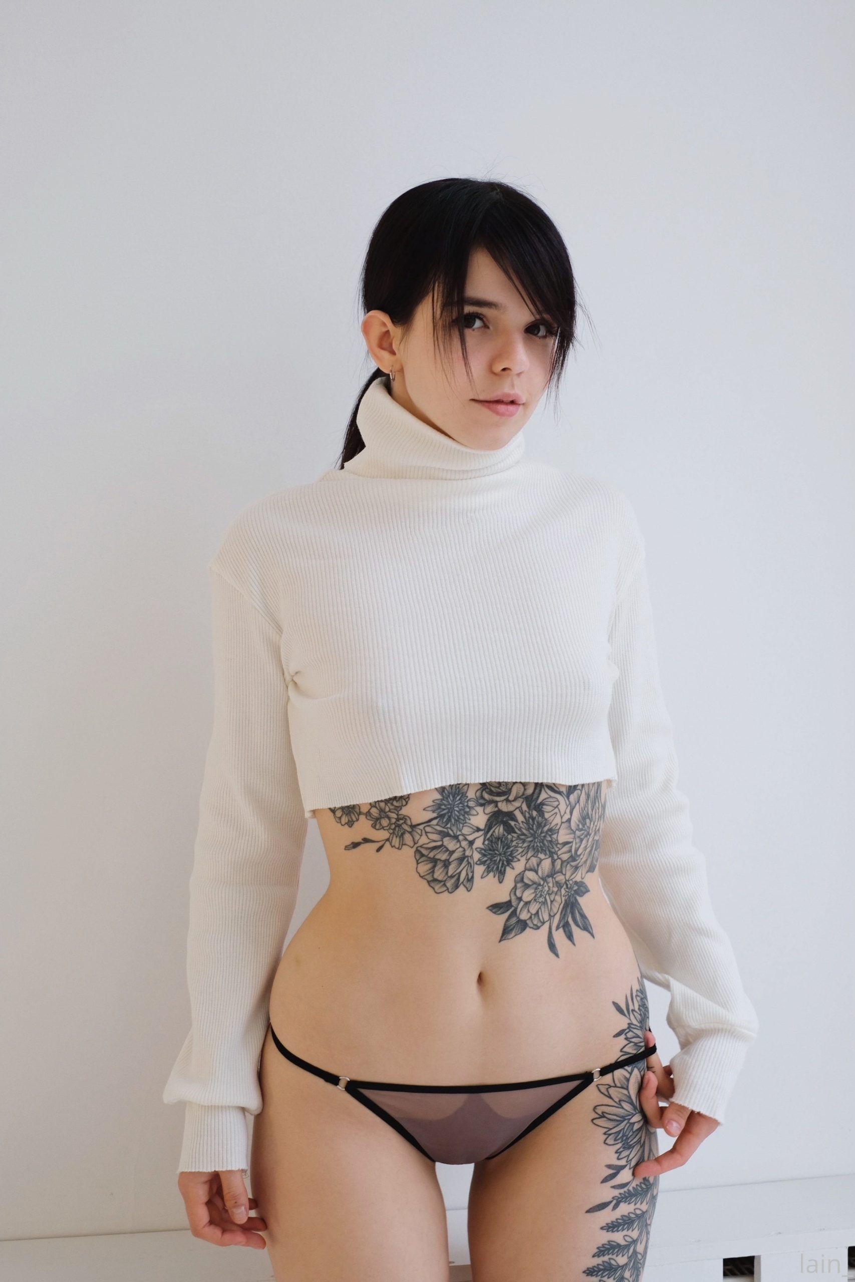 es_lain turtle neck (FULL SET 🤤)