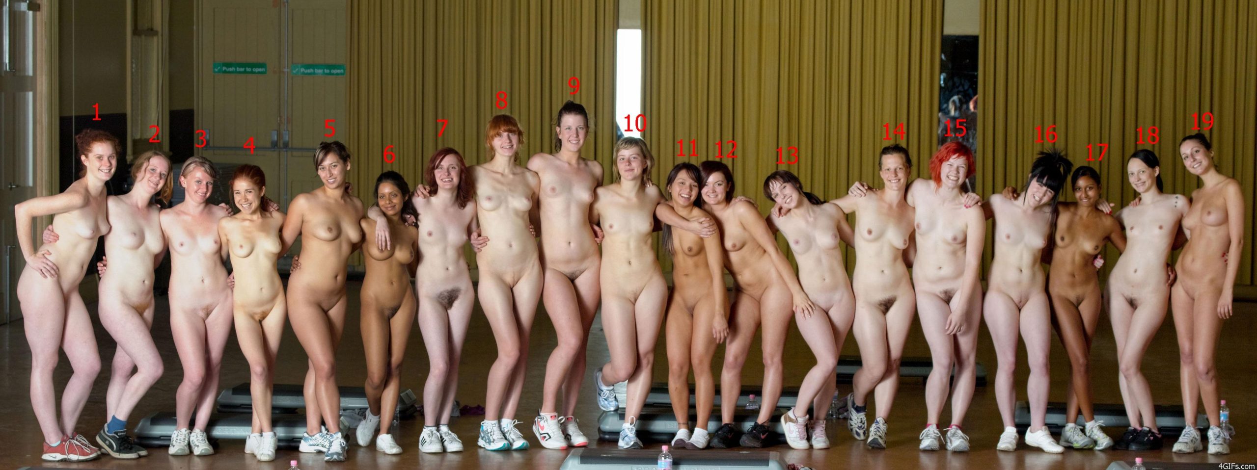 Nineteen Lovely Naked Ladies. Pick One