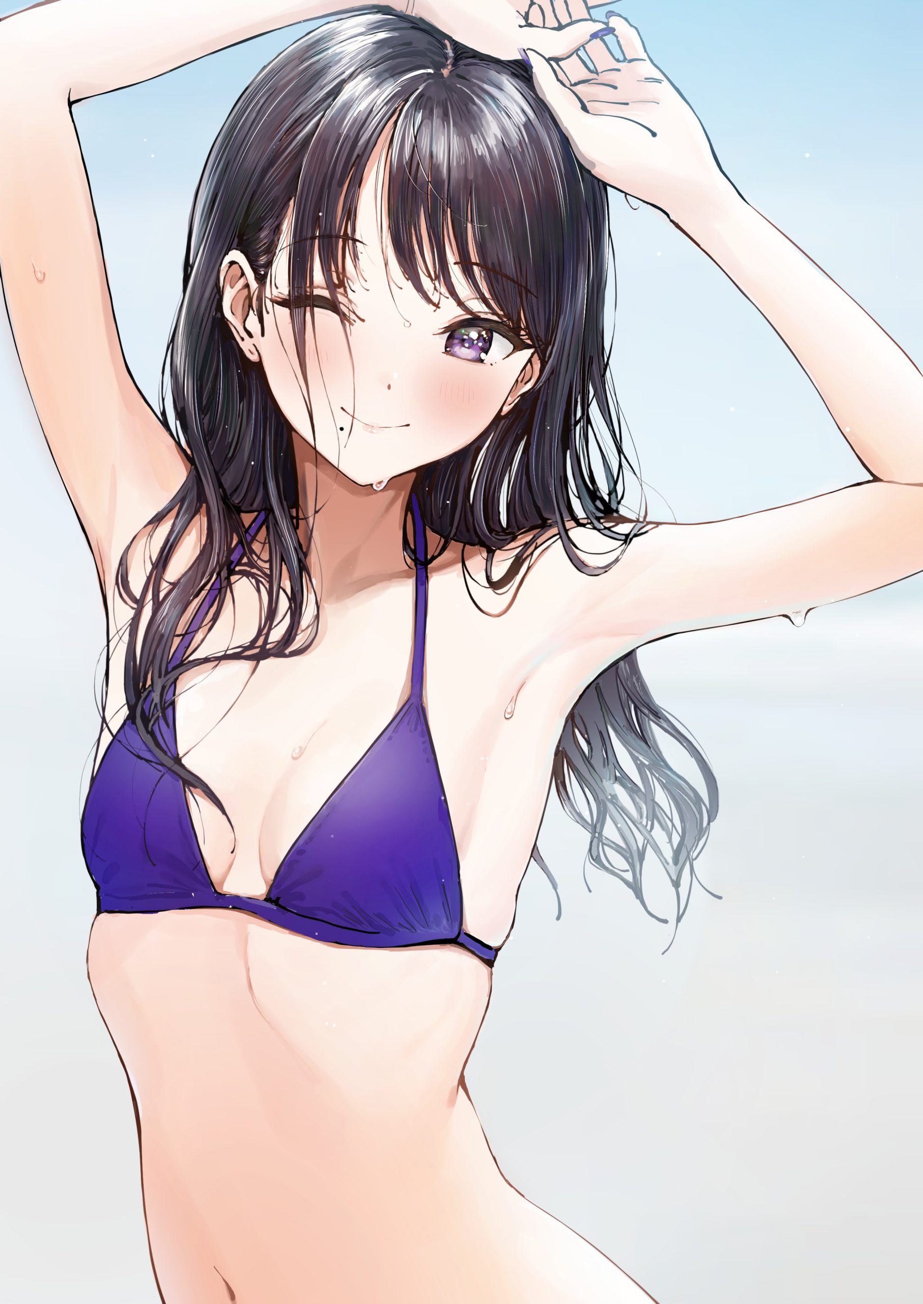 Hiori at the Beach