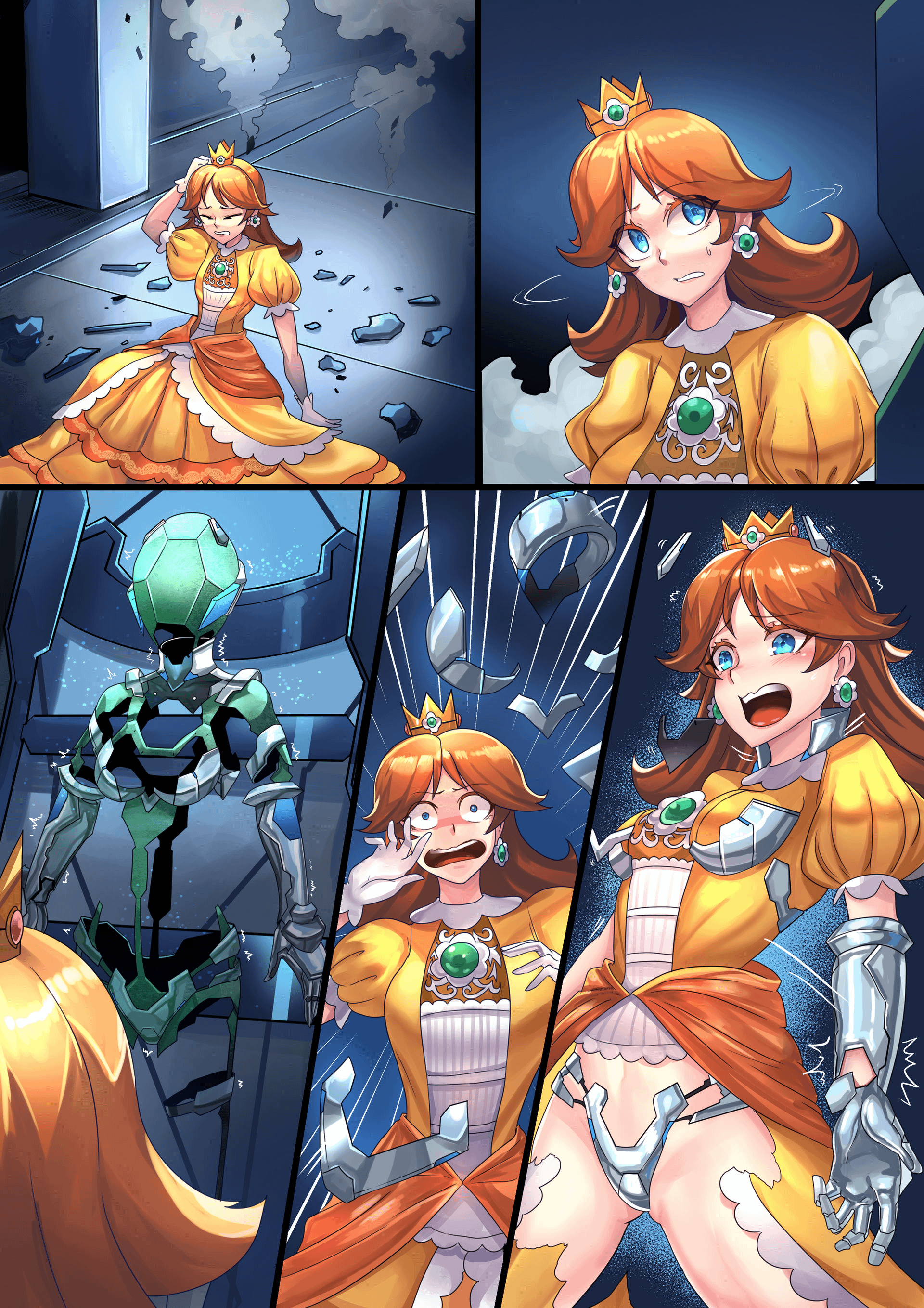 [Robotization] Princess Daisy Robot by ibenz009