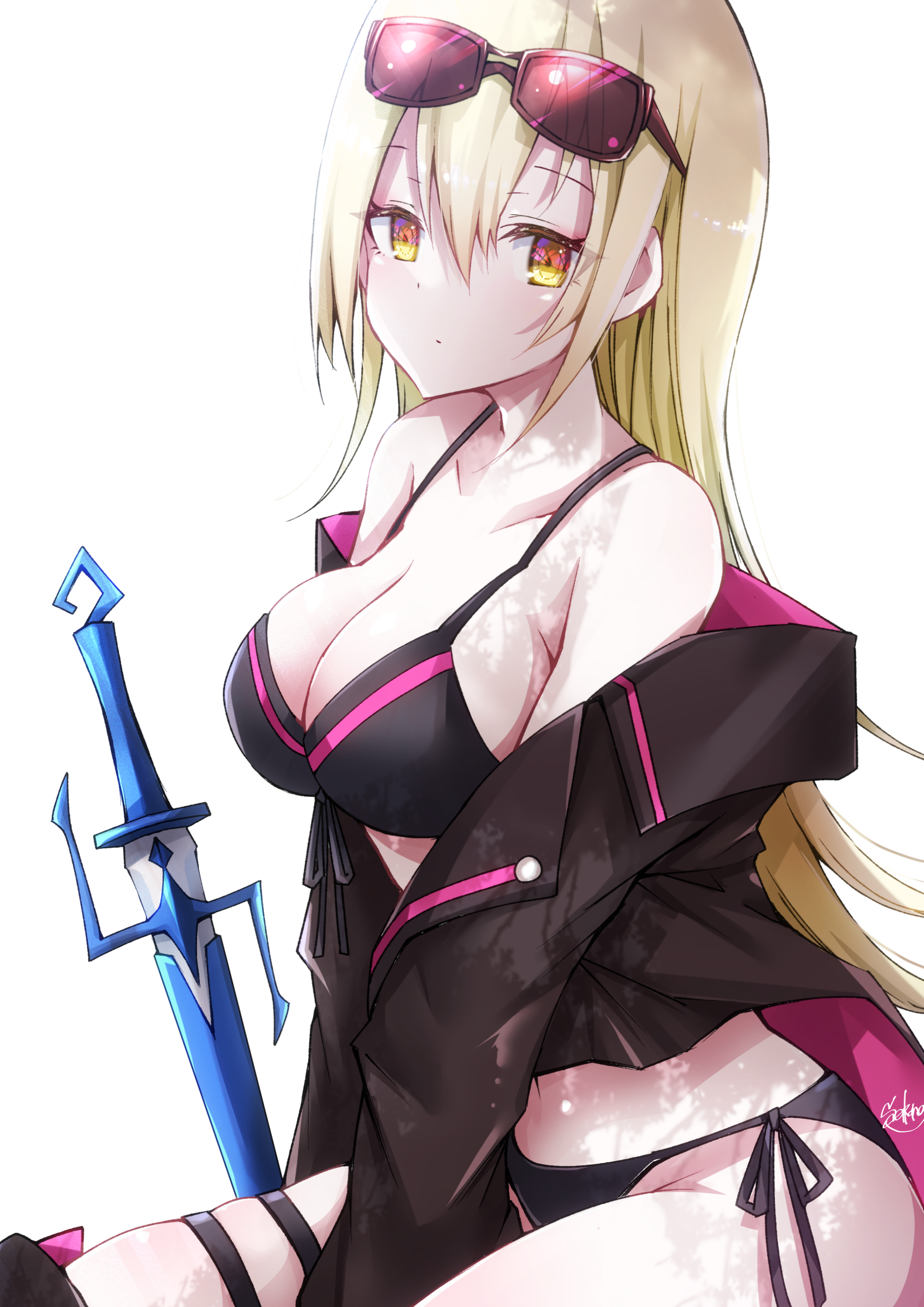 "Swimsuit" Ais Wallenstein [DanMachi] by 柳葉さかな