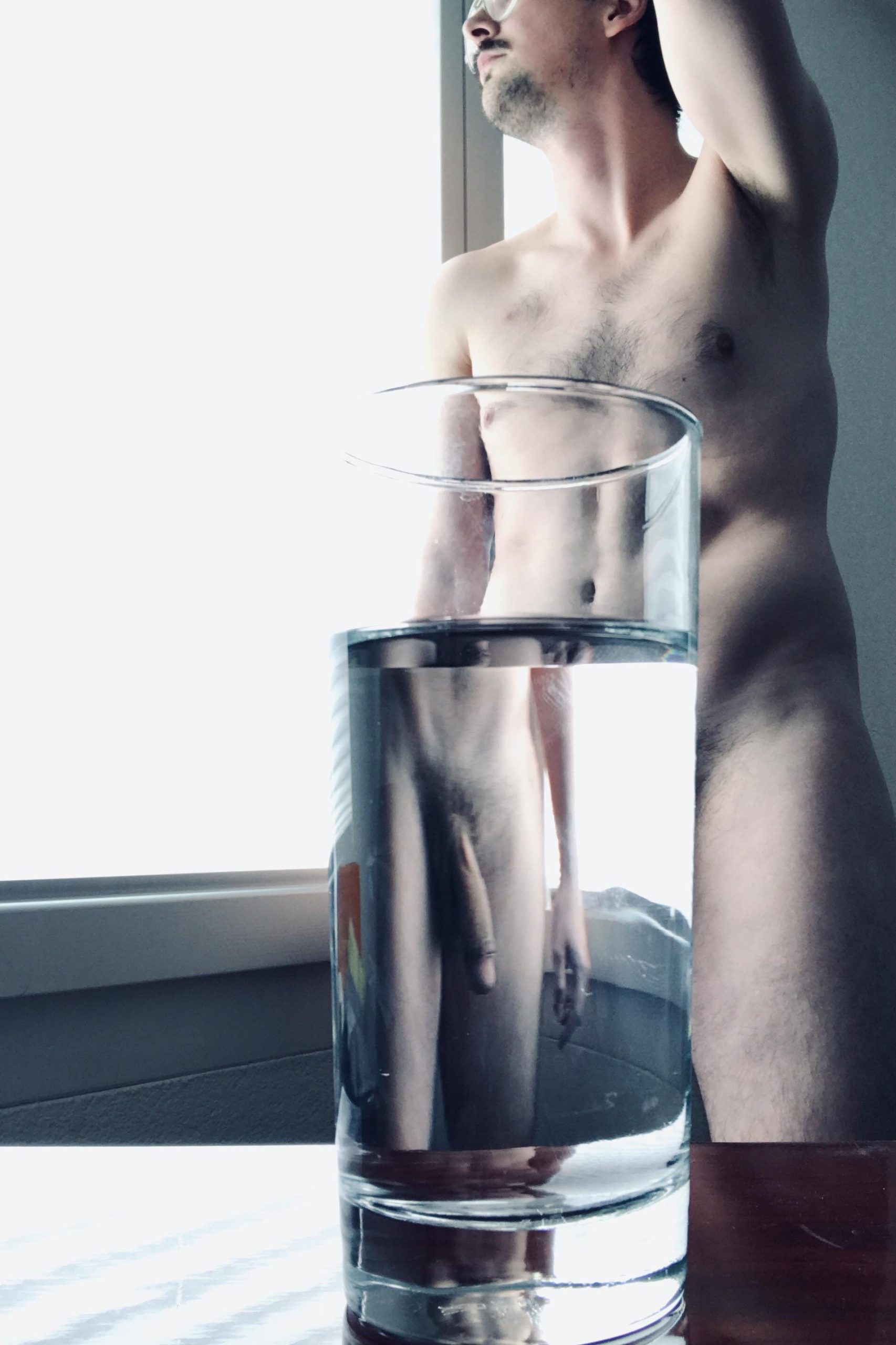 glass of water