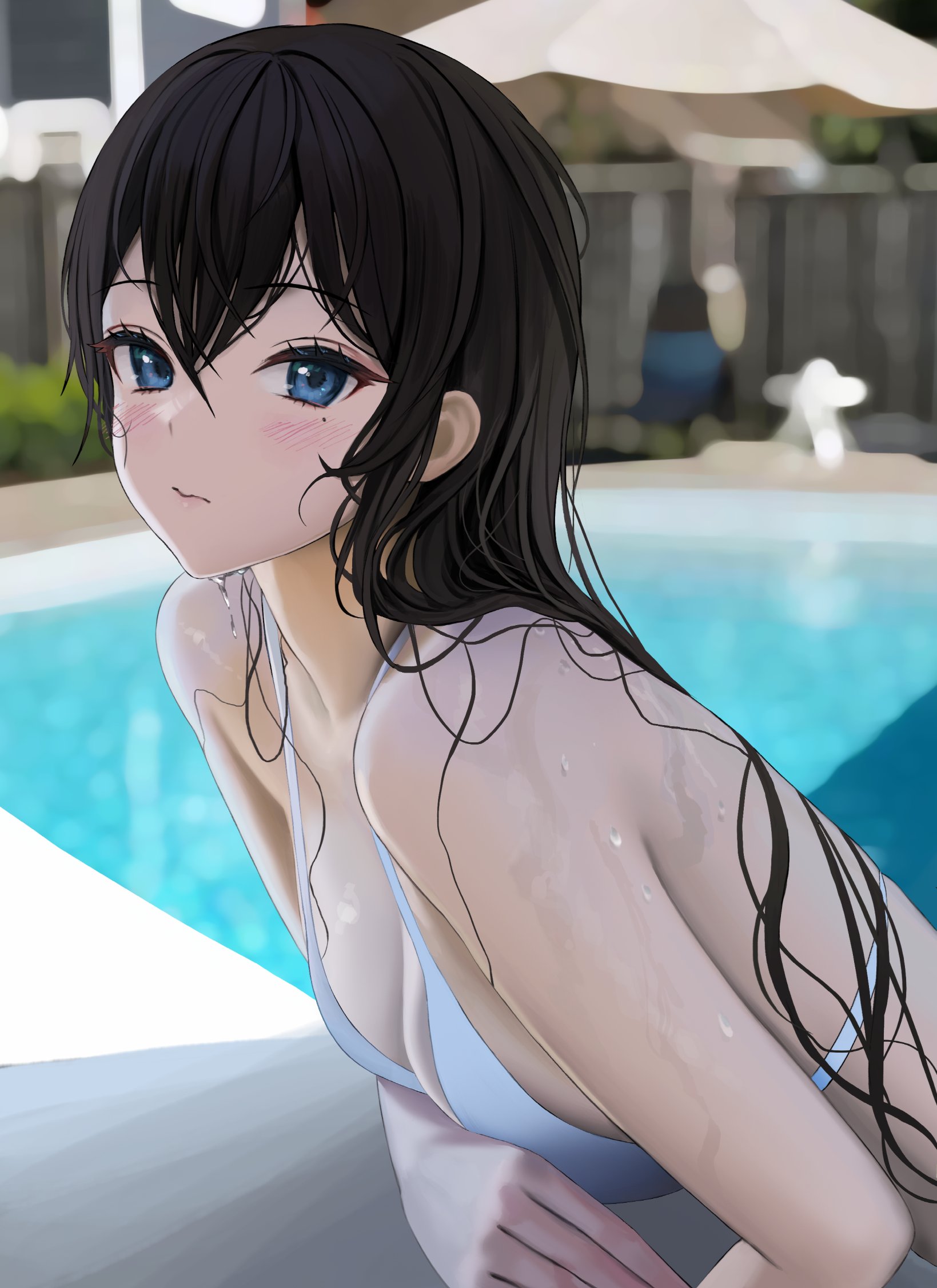 Poolside Girl