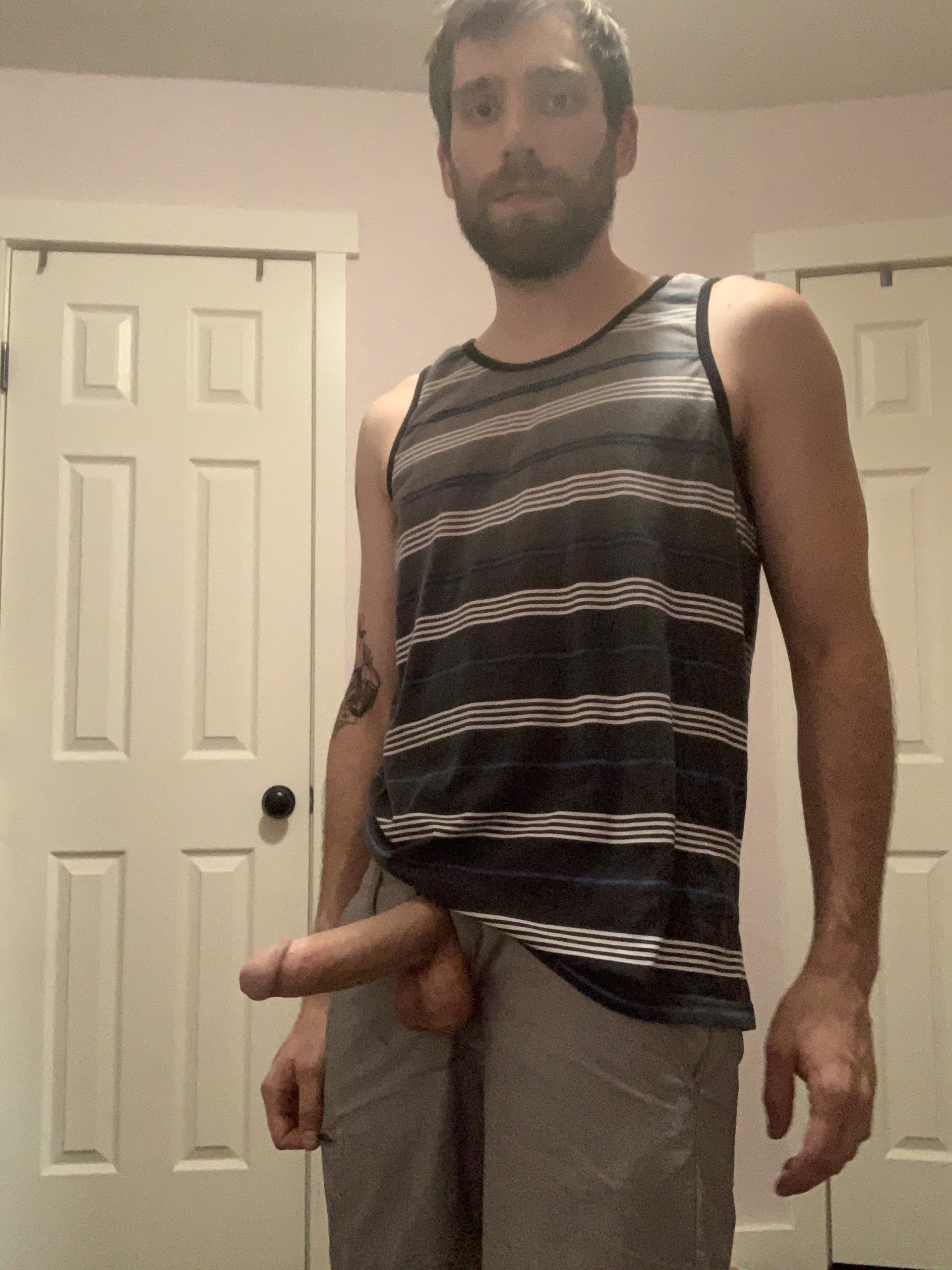 Quick, suck me off before the wife gets home. I don’t have time to take my pants off (33)