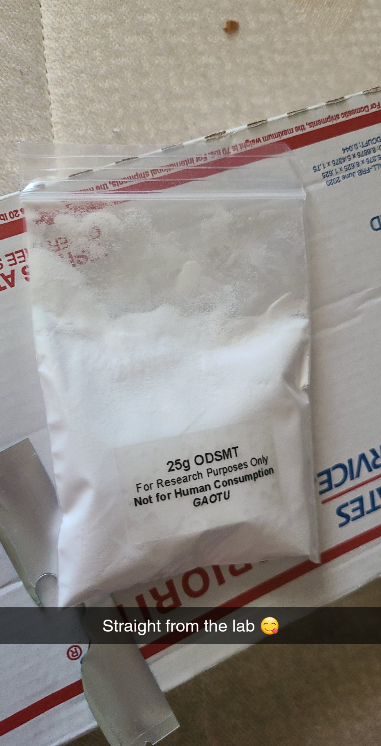 Monthly mail 😋 never tried O-DSMT always used AP-23x compounds