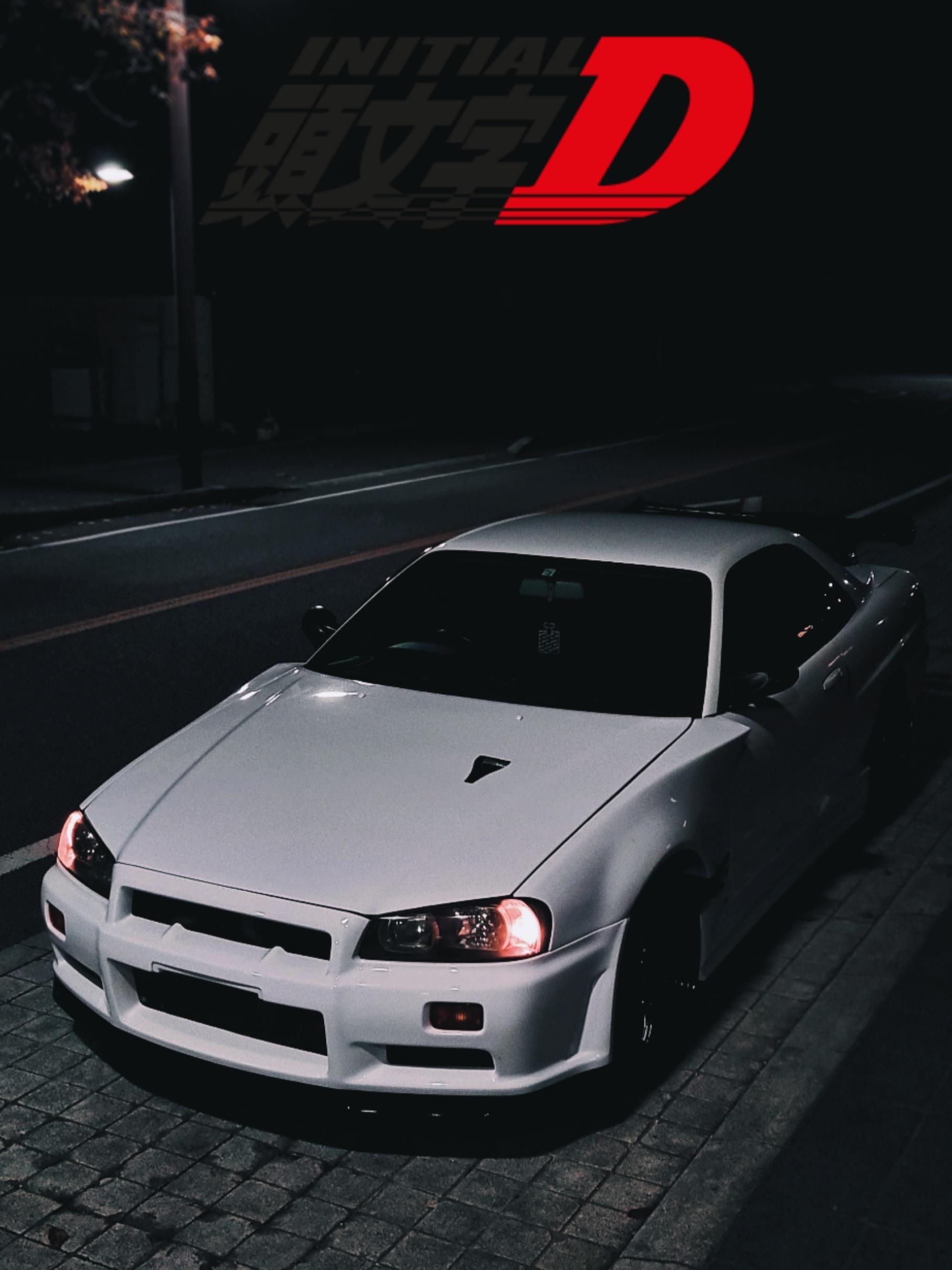 Initial D ft. Skyline R34