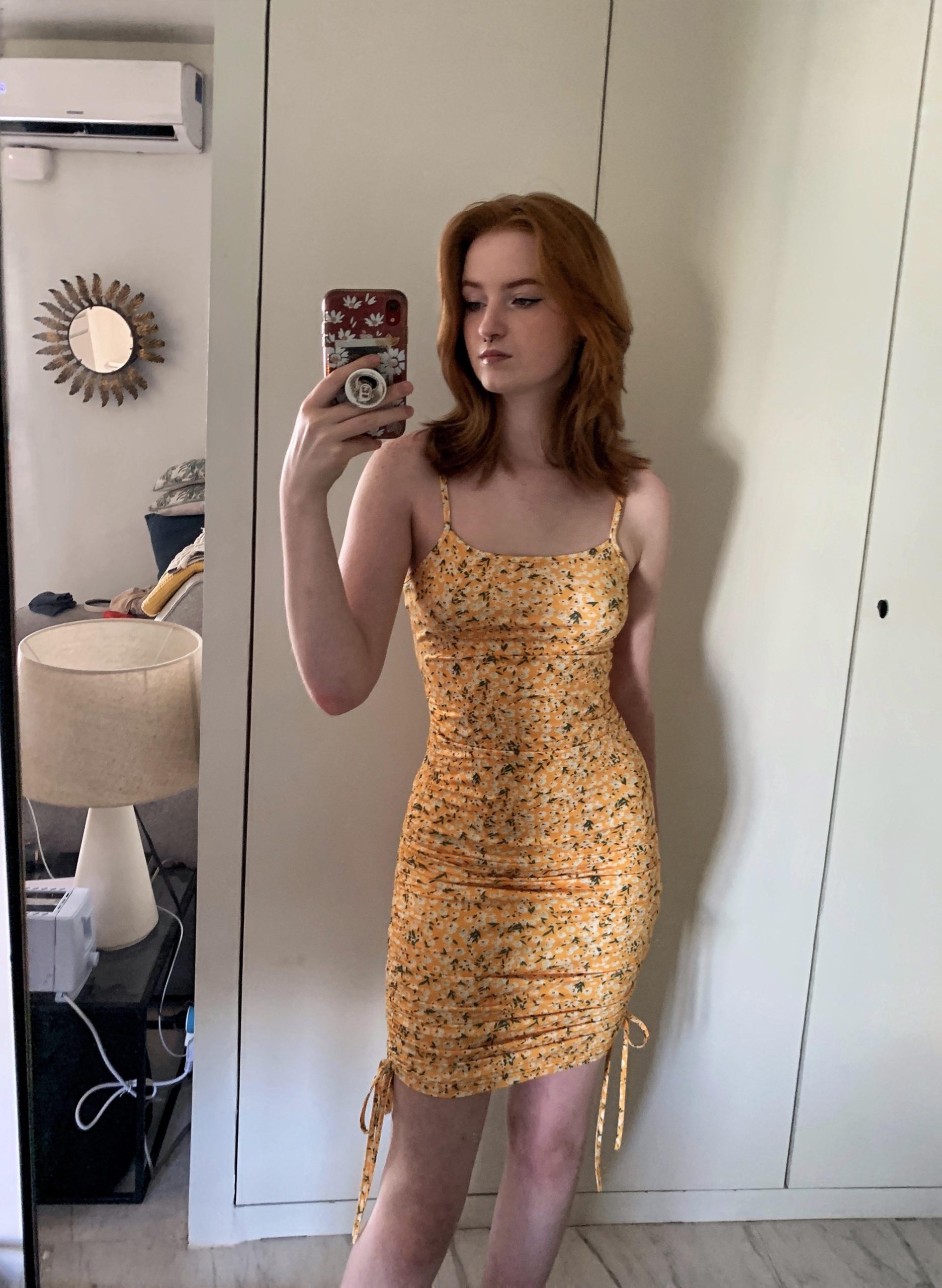 Do you like my dress ? F19