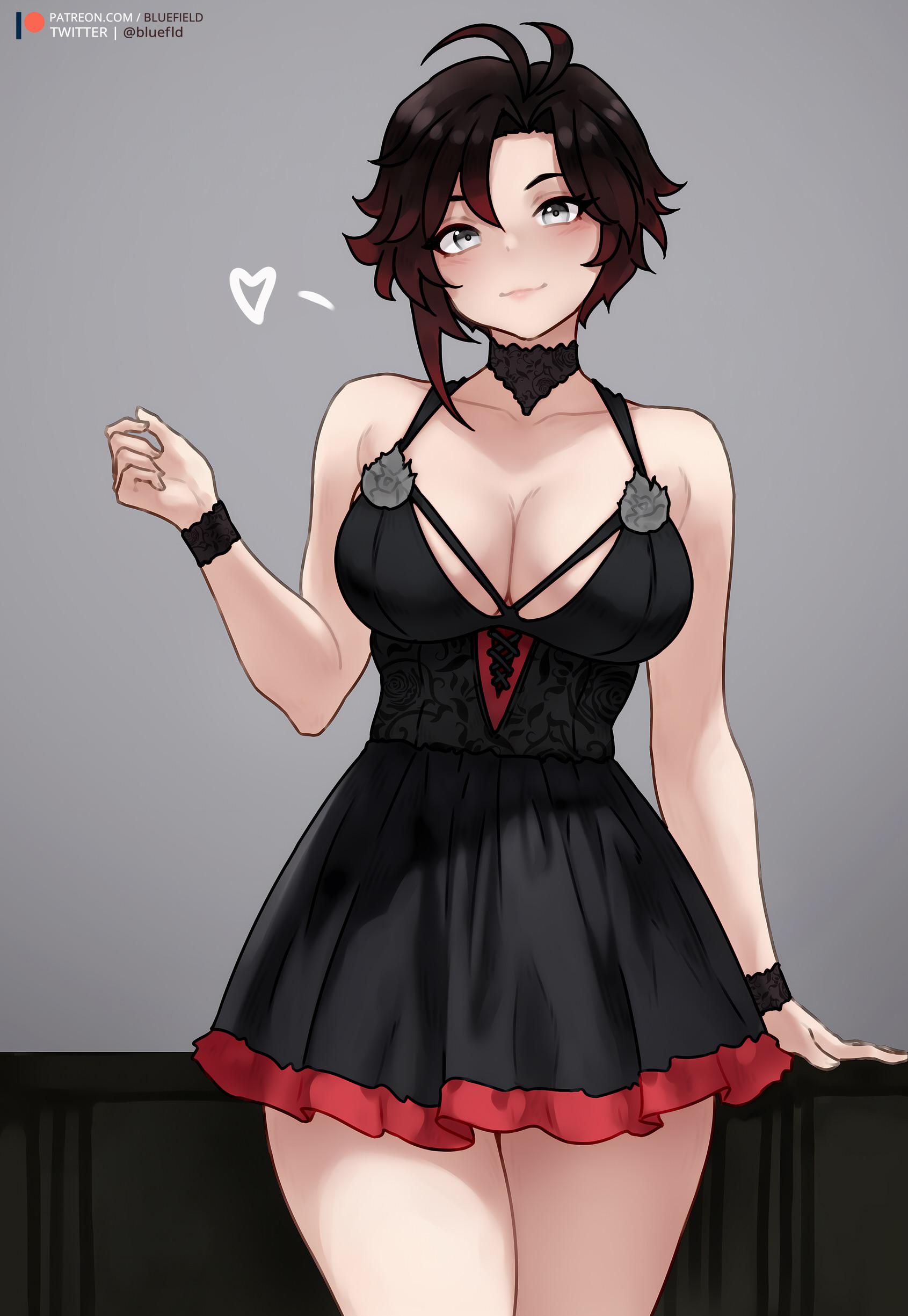 Ruby in a dress