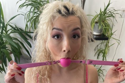 ballgagged