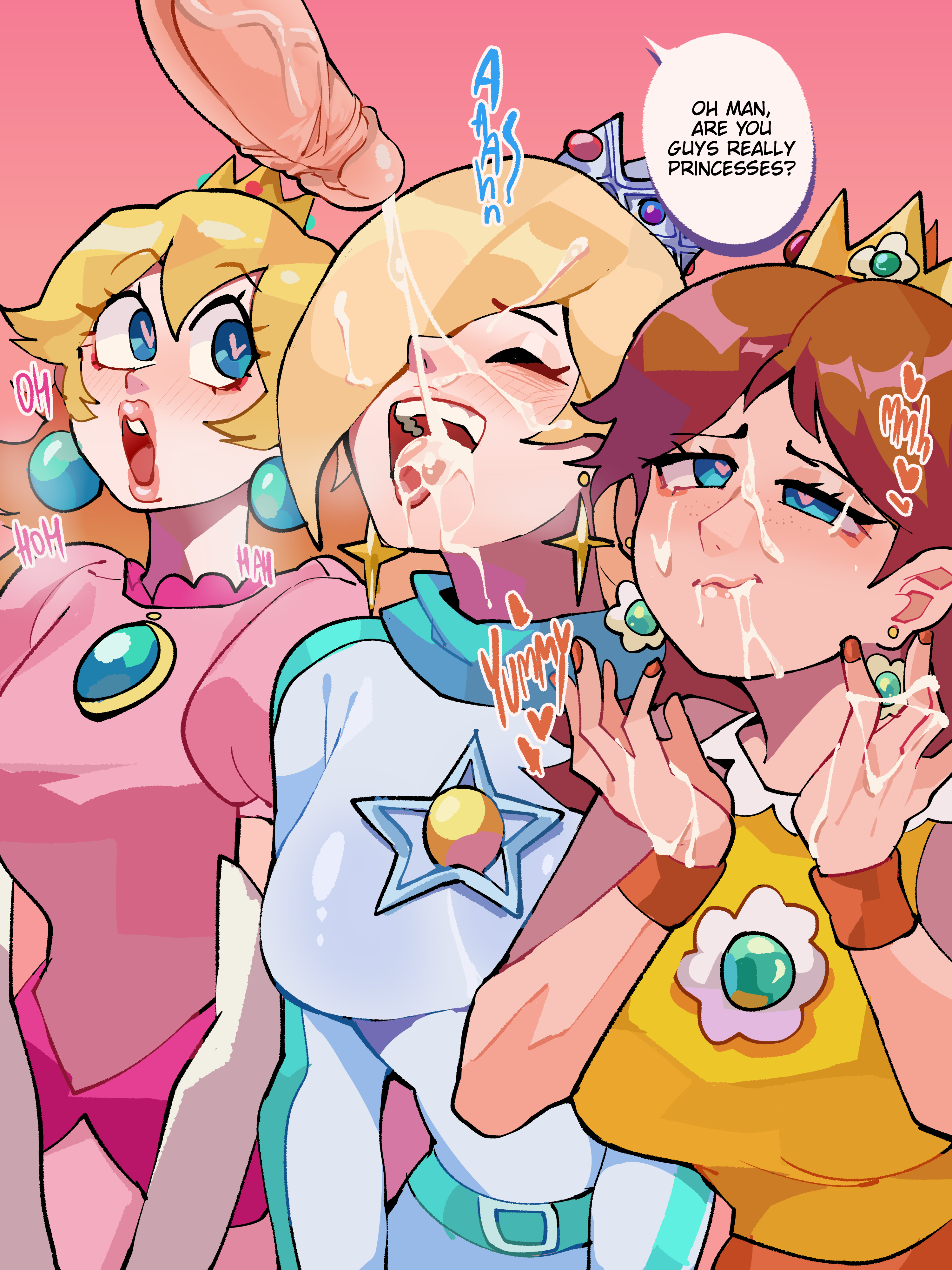 Daily Rosalina - Day 24 (Feat. Peach and Daisy)