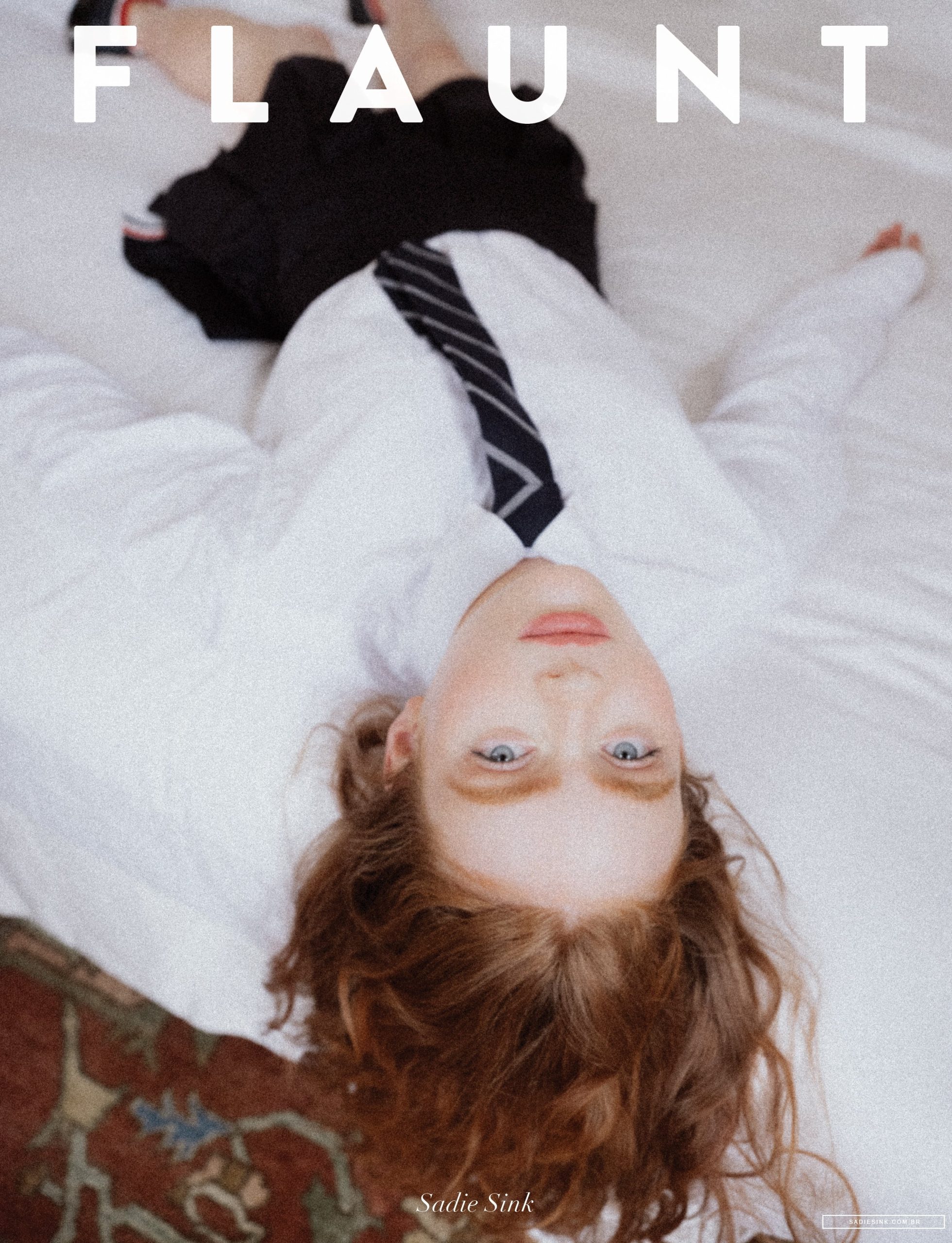 Sadie Sink knows what position we like to use her in.