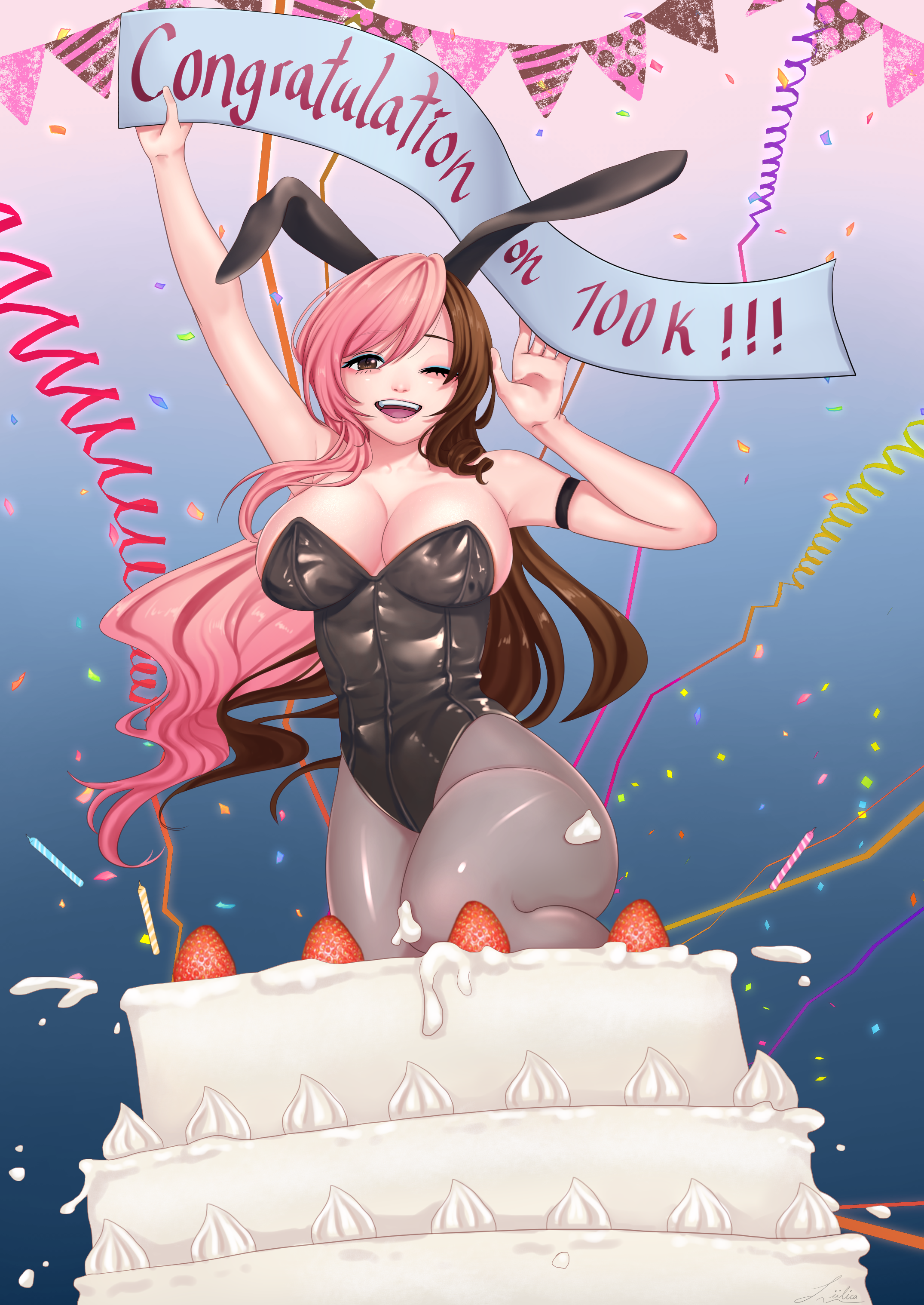 Neo is here too celebrate rwbynsfw getting 100k (liilica) [RWBY]