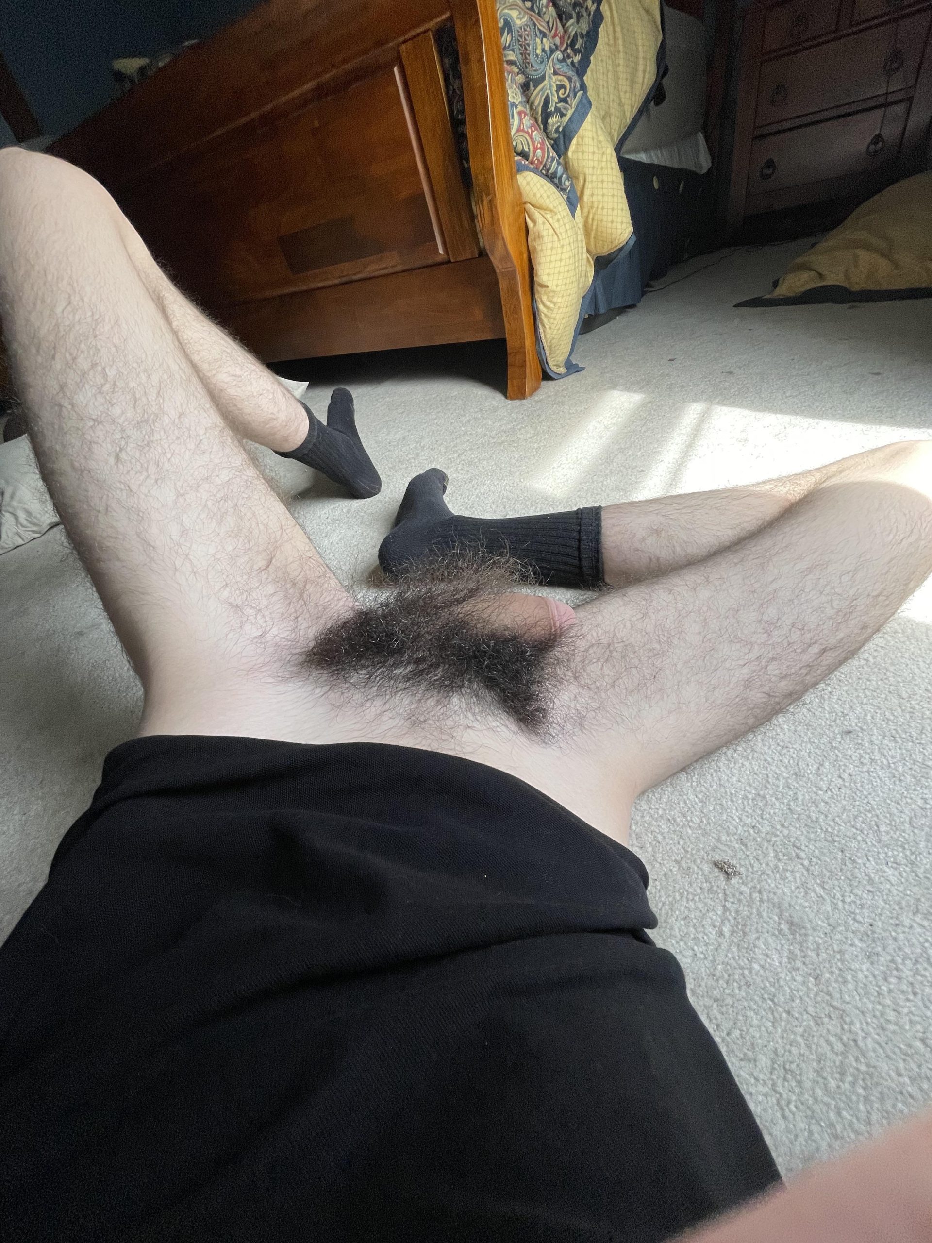 Soft bush, soft cock 😉